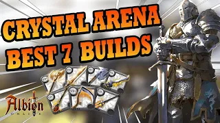 CRYSTAL ARENA !!!! BEST 7 BUILDS | GIVEAWAY 8.3 | ( Albion Online )