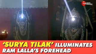 Ram Navmi | Watch Spectacular Visuals Of ‘Surya Tilak’ Illuminating Ram Lalla’s Forehead In Ayodhya