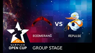 [Matches] Warface Open Cup: Season XV Pro League. Boomerang vs Repulse