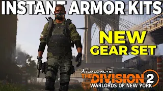 The Division 2 | INSTANT Armor Kits in Warlords of New York - New Gear set