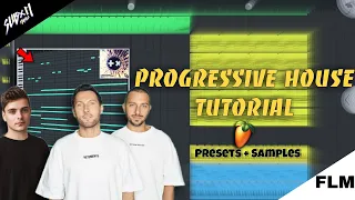 How To Make Progressive House | FL Studio Mobile Tutorial | [FLM + Presets + Samples]