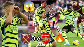 WEST HAM 0-6 ARSENAL | FULL HIGHLIGHTS ALL GOALS ARSENAL VS WEST HAM