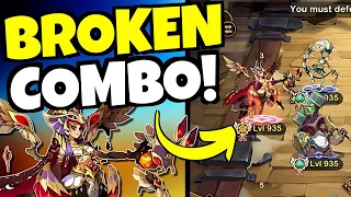 You Have To See This BROKEN 3 MAN COMBO!!! [AFK ARENA]