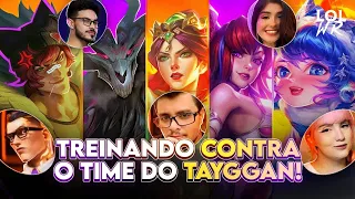 FOCO NA EVOLUÇÃO! TREINAMENTO PRO CAMPEONATO DE CARNAVAL CONTRA O TIME DO TAYGGAN | LoL Wild Rift