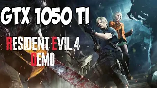 Resident Evil 4 Remake Chainsaw Demo PC на GTX 1050 TI + i5-10400f