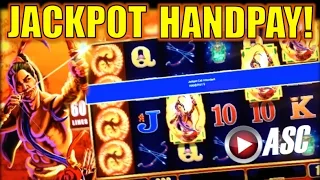 *JACKPOT HANDPAY!* 9 NINE SUNS | WMS - MAX BET BIG WIN! Slot Machine Bonus