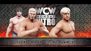 WCW Scott Steiner VS Ric Flair