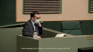 City of Calexico Council Meeting January 19th, 2021