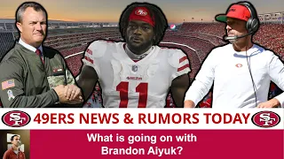 49ers NEWS & Rumors: Brandon Aiyuk Trade? What's Going On Between Aiyuk, John Lynch, Kyle Shanahan?