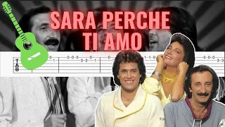 Ricchi E Poveri - Sara Perche Ti Amo I Easy Guitar TAB/Tutorial