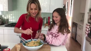 Giada Makes Anchovy & Walnut Linguine With Authentic Italian Products