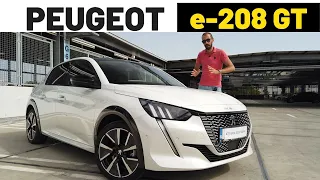 Peugeot e-208 GT, masina electrica care NU arata ca o masina ELECTRICA