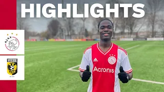 😱⚽️⚽️ Miguel Joao da Silva | Highlights Ajax O16 - Vitesse O16
