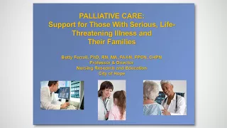 2017 FREE Stomach Cancer Webinar - Palliative Care