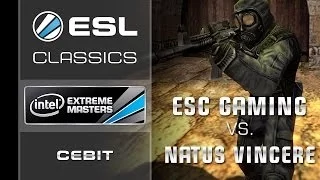 ESL Classics: ESC Gaming vs NaVi - Map 1 Grand Final - IEM CeBIT 2012