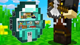 VIVERE DENTRO UN DIAMANTE NEL TPOC WORLD SU MINECRAFT ITA!!