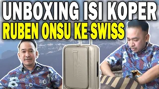 PERGI KE SWISS BEGINI PERSIAPAN RUBEN ONSU DAN BETRAND | The Onsu Family