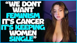 "I Am Tired of Being A Feminist" 21 MINUTES Of MORE Modern Women Rejecting Feminism pt4
