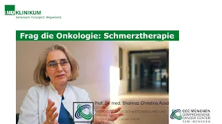 Frag die Onkologie: Schmerztherapie