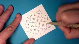 Draw a Simple Celtic Knot with Corner Barriers