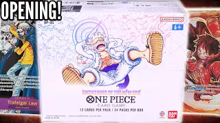 Unboxing The Official One Piece Set 5 Booster Box! (Awakening Of A New Era)