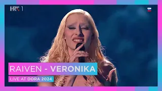 Raiven - Veronika (Slovenia Eurovision 2024) | Live at DORA 2024