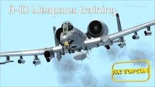 FSX A-10 Weapons Training - Nellis AFB Las Vegas/China Lake