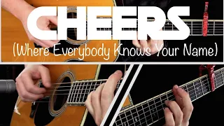 Cheers (Where Everybody Knows Your Name) Fingerstyle Guitar