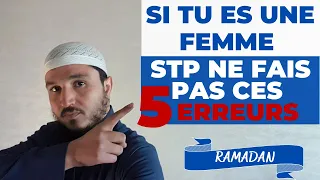 SI TU JEÛNES CETTE ANNÉE ET QUE TU ES UNE FEMME, ALORS STP NE FAIS PAS CES 5 ERREURS !!!