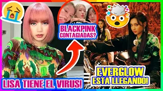 OFICIAL! LISA TIENE C0V|D-19! ROSE CANCELA TODO! TWICE MOMO PREOCUPA! EVERGLOW ITZY KPOP