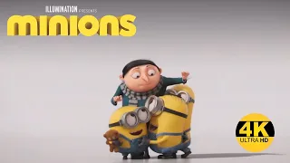 Minnions Rise of Gru Clip   On Our Way UHD 4K
