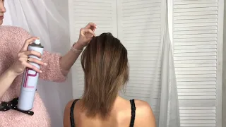 Видео-урок «Ракушка на короткие волосы»