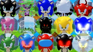 How To Get ALL 20 BADGES in Find The Sonic Morphs - ROBLOX