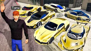 Collecting QUADRILLIONAIRE CARS In GTA 5!