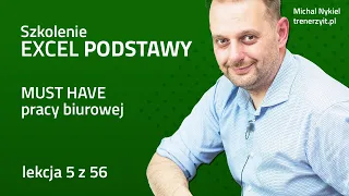 Excel Podstawy   lekcja 5   Kopiowanie i przeciąganie z uchwytem wypełnienia | Michał Nykiel