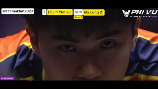 [Every Single Point] Lin Yun-Ju (TPE) vs Ma Long (CHN) | Final | 2023 WTT Champions Frankfurt