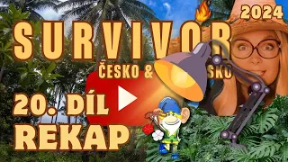 SURVIVOR CS | 20.DÍL | REKAP | 2024 | #survivorcs #survivor2024 #survivorczsk