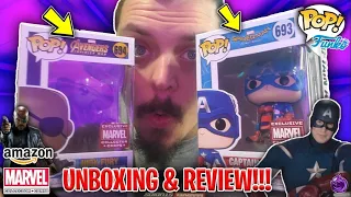 Infinity Saga Marvel Collector Corps Box - UNBOXING & REVIEW | Two NEW! Funko Pops! Amazon Exclusive