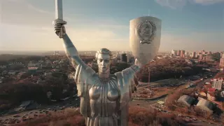 AERIAL VIDEO FROM KIEV.