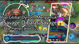 Top Global Dyrroth Mengamuk!😱Mengubah Segalanya! THE REAL EPICOMEBACK! Mobile legends