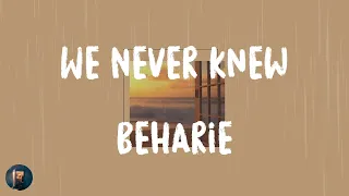 Beharie - We Never Knew (Lyrics)