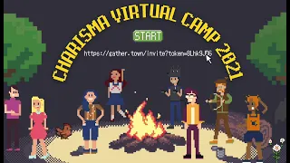 Charisma Virtual Camp 2021 | Gather town Tutorial Video