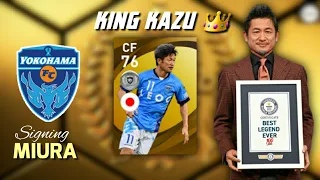 Signing King Kazu :) (K. Miura)| Pes 2021 |