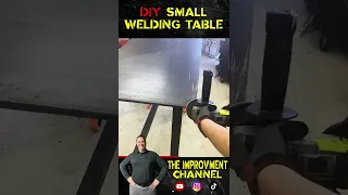 DIY Small Welding Table | Simple Table build | The Improvement Channel