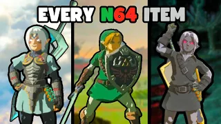 How to get EVERY Nintendo 64 Zelda Item in Tears of the Kingdom