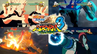 Naruto Shippuden Ultimate Ninja Storm 3 Full Burst - All Ultimate Jutsus