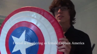 How to make a fiberglass Captain America Shield - Part 1