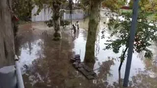 Сухуми потоп в городе 2012, октябрь.