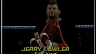 Jerry ``The King`` Lawler vs Kerry Von Erich