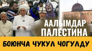 ААЛЫМДАР ПАЛЕСТИНА БОЮНЧА ЧУКУЛ ЧОГУЛДУ